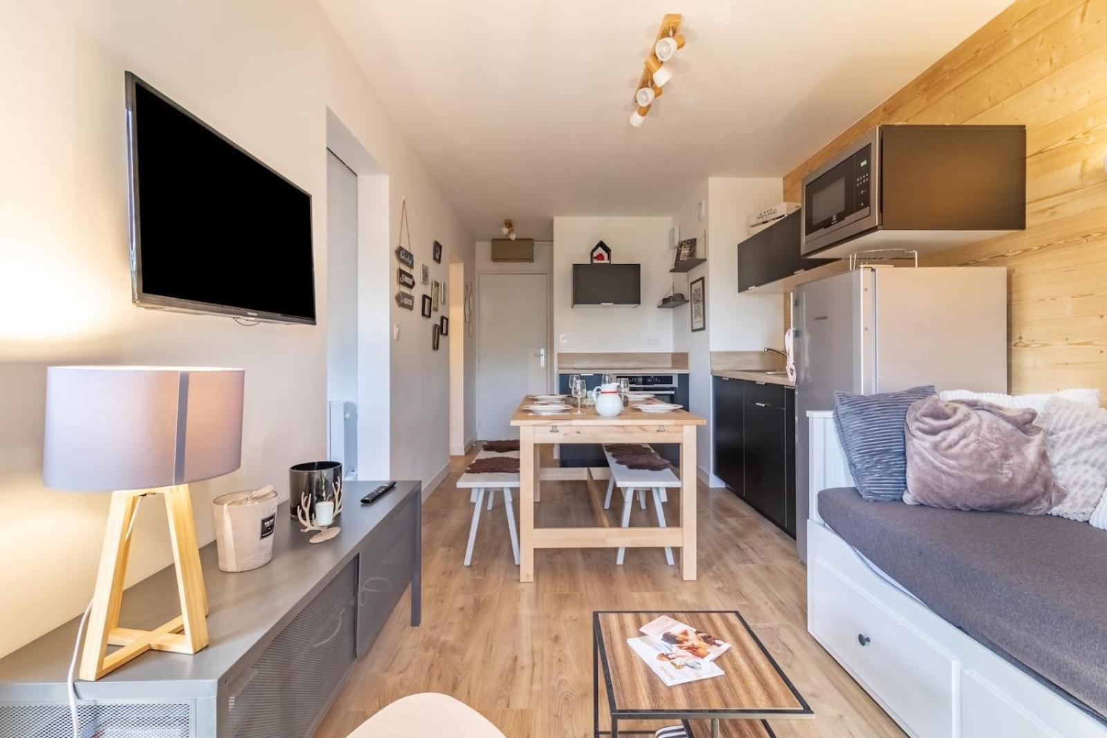 Les Gourgs Blancs - 80M Des Pistes - 6 Personnes Apartment Genos Exterior photo
